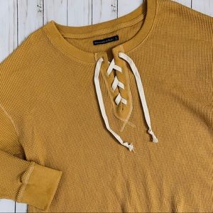 Abercrombie & Fitch waffle tee